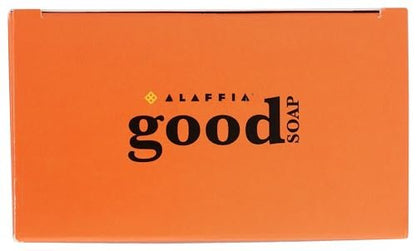 Alaffia Fragrance Free Good Soap Value Pack - 4 Count, 20 oz Total | Gentle & Natural Body Wash Avelisse