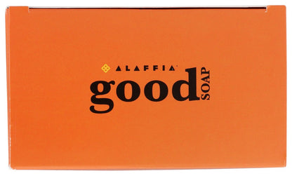 Alaffia Fragrance Free Good Soap Value Pack - 4 Count, 20 oz Total | Gentle & Natural Body Wash Avelisse