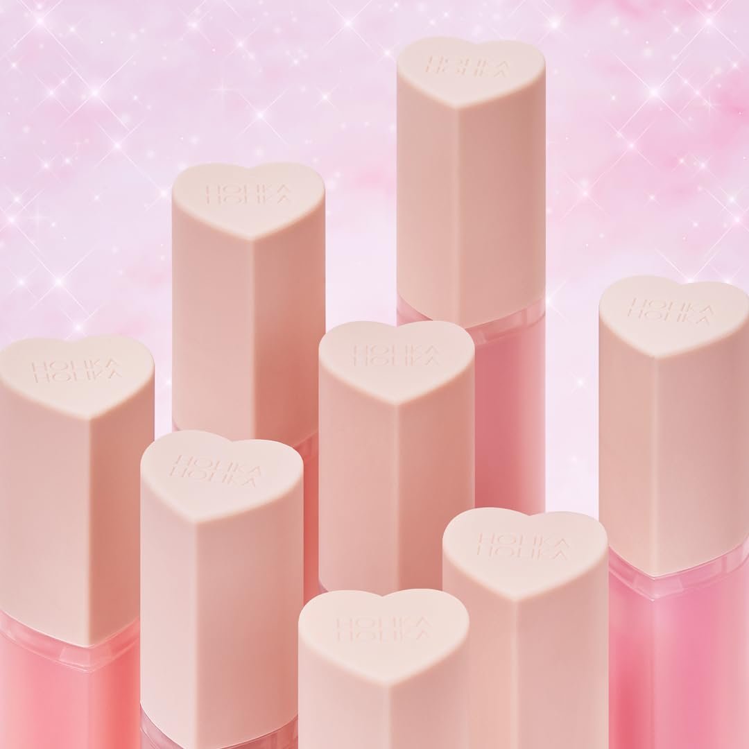 HOLIKA HOLIKA Heart Crush Bare Glaze Tint Line (05 Swish) - Pink Glossy Lip Tint - görsel 8