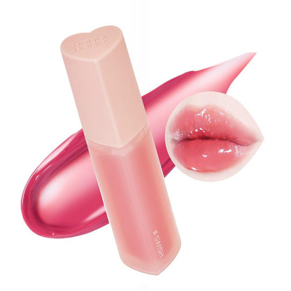 HOLIKA HOLIKA Heart Crush Bare Glaze Tint Line (05 Swish) - Pink Glossy Lip Tint