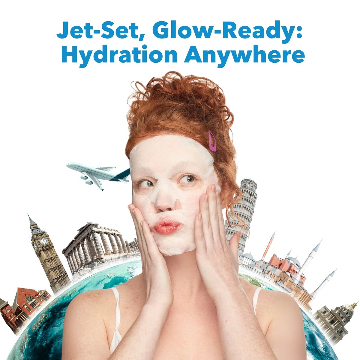 Patchology Hydrate FlashMasque Facial Sheet Mask with Hyaluronic Acid – Moisturizing Face Mask for Men & Women – Hydrate Skin in 5 Minutes – 2 Count - görsel 9