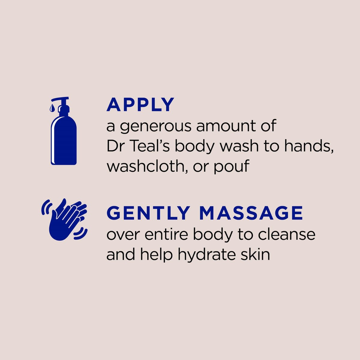 Dr Teal's Body Wash with Pure Epsom Salt & Coconut Oil, 24 fl oz (Pack of 4) Avelisse