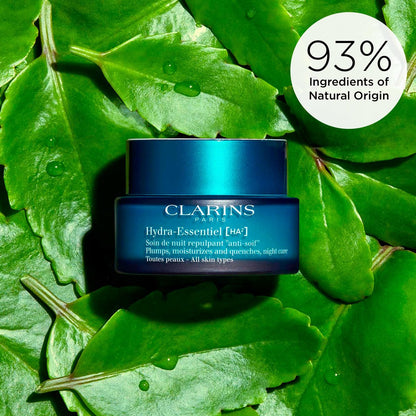 Clarins Hydra-Essentiel Night Cream – Intense Hydrating Moisturizer for Plumper Skin Avelisse
