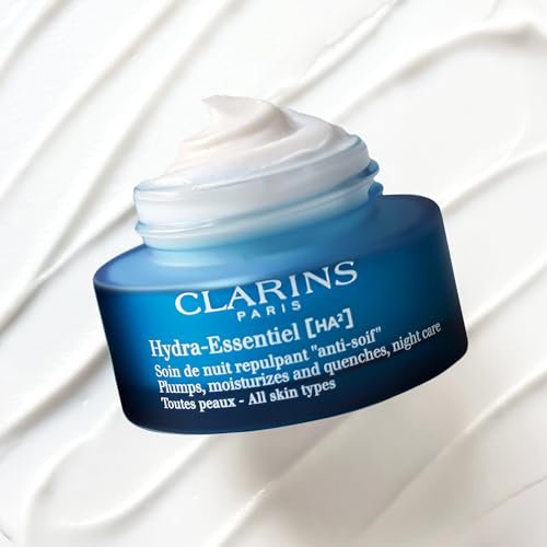 Clarins Hydra-Essentiel Night Cream – Intense Hydrating Moisturizer for Plumper Skin Avelisse