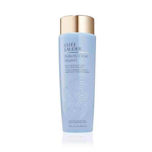 Estée Lauder Perfectly Clean Infusion Balancing Skin Essence Face Lotion Toner with Amino Acid + Waterlily, 13.5 Fl Oz Avelisse
