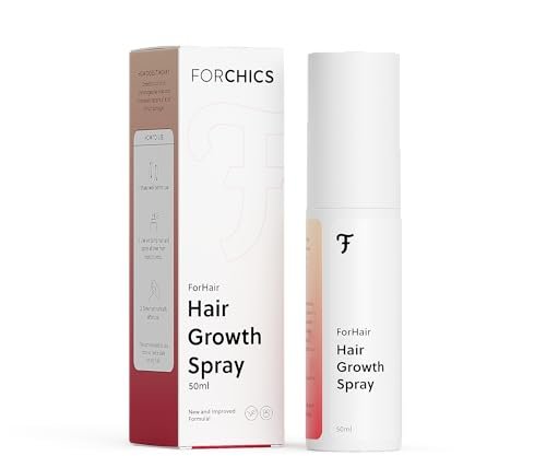 ForChics Hair Growth Serum for Women – Results in 4 Weeks – Hormone-Free Hair Regrowth Treatment for Thinning Hair Loss – Fast Absorbing Non-Greasy Scalp Spray 50ml - görsel 2