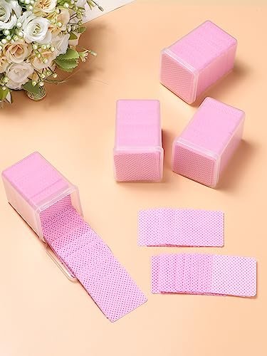 TEOYALL Lint Free Nail Wipes – 400 PCS Non-Woven Nail Cleaning Pads for Gel Polish & Lash Extensions - görsel 12