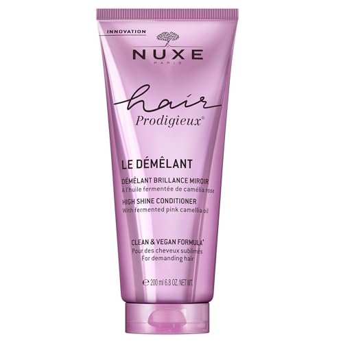 Nuxe Hair Prodigieux High Shine Conditioner - Nourishing Detangler for Soft, Shiny Hair - Silicone Free, 6.8 Fl Oz Avelisse