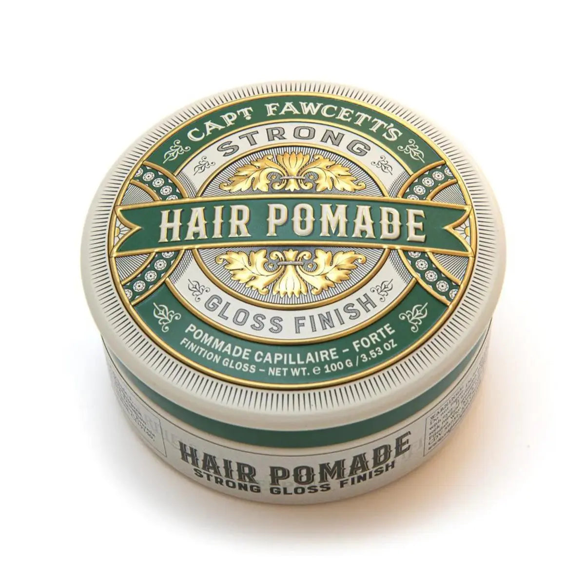 Captain Fawcett Strong Hold Pomade 100g – Premium Hair Styling for Men Avelisse