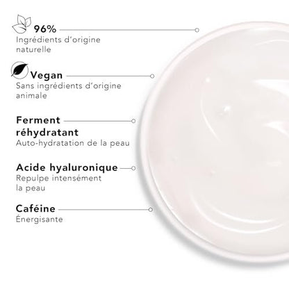 Lierac Rehydrating Under Eye Cream with Hyaluronic Acid – 0.5 Fl Oz | Intense Hydration & Radiance for All Skin Types