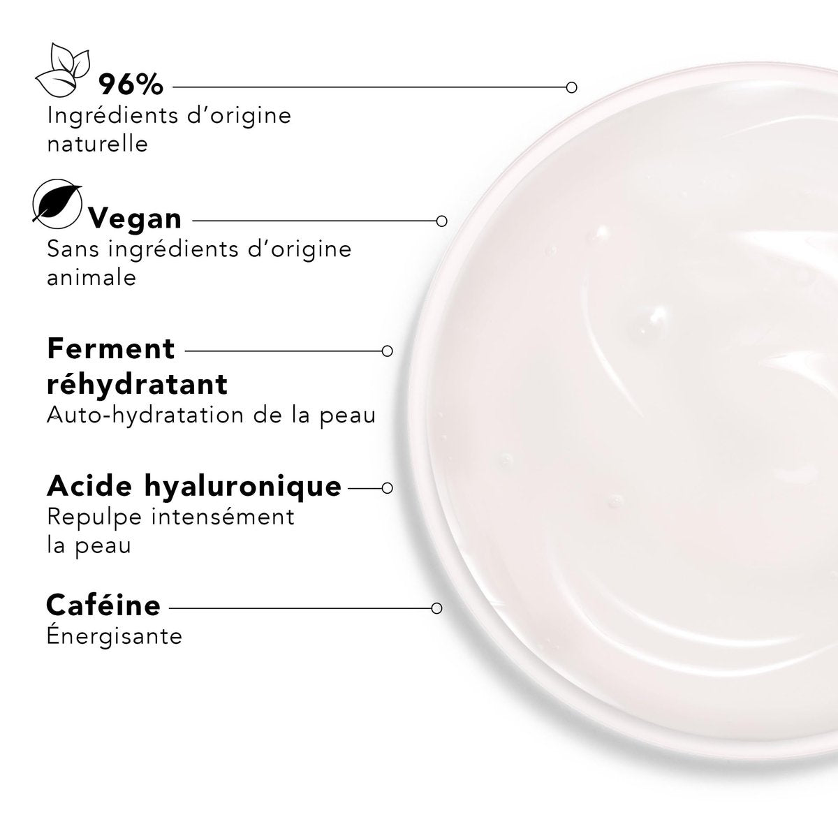 Lierac Rehydrating Under Eye Cream with Hyaluronic Acid – 0.5 Fl Oz | Intense Hydration & Radiance for All Skin Types - görsel 5