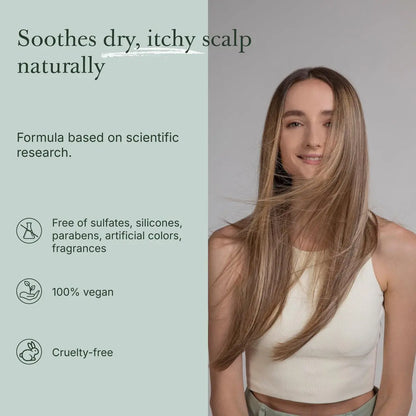 GOOD&ALL Tea Tree Shampoo for Dry Itchy Scalp with Peppermint - Sulfate-Free, Silicone-Free, Paraben-Free, Fragrance-Free - 13.5 fl oz Avelisse