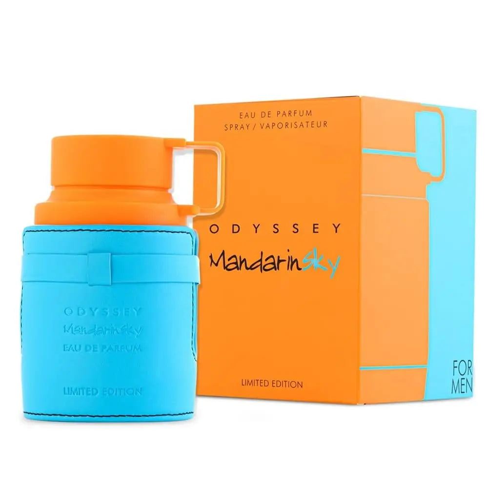 Odyssey Mandarinsky Limited Edition by Armaf for Men - 3.4 oz Eau de Parfum Spray Avelisse