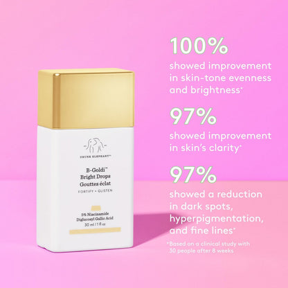 Drunk Elephant B-Goldi Bright Drops - Illuminating Vitamin C Serum - 30ml Avelisse