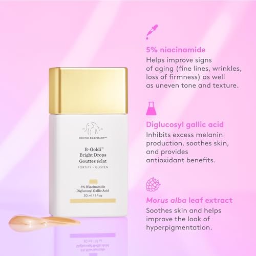 Drunk Elephant B-Goldi Bright Drops - Illuminating Vitamin C Serum - 30ml Avelisse