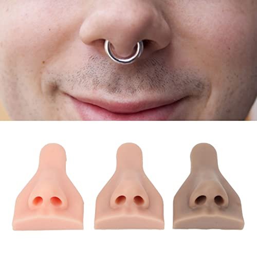 3-Pack Silicone Nose Model – Flexible 3D Practice Tool for Suture Training, Jewelry Display & Teaching - görsel 10