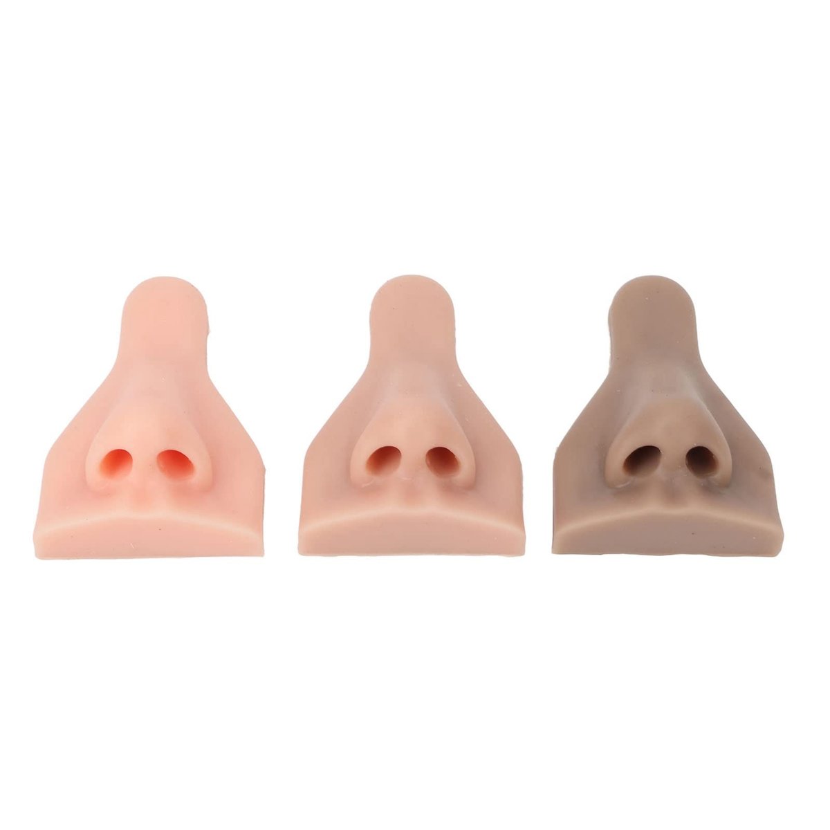 3-Pack Silicone Nose Model – Flexible 3D Practice Tool for Suture Training, Jewelry Display & Teaching - görsel 15