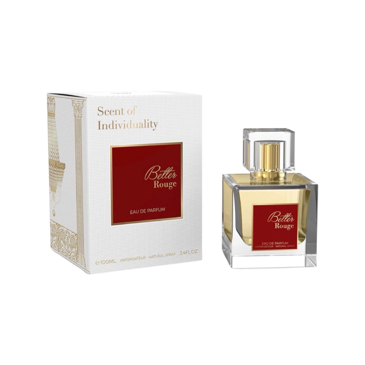 Milestone Better Rouge - Eau de Parfum Vaporisateur Spray - Long Lasting EDP | 100 ml Avelisse