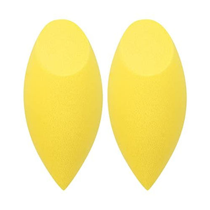 Real Techniques Miracle Concealer Sponge – Latex-Free Makeup Blending Sponge for Liquid & Cream Concealer, 2 Count, Yellow