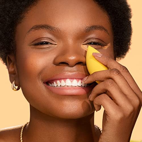 Real Techniques Miracle Concealer Sponge – Latex-Free Makeup Blending Sponge for Liquid & Cream Concealer, 2 Count, Yellow - görsel 15