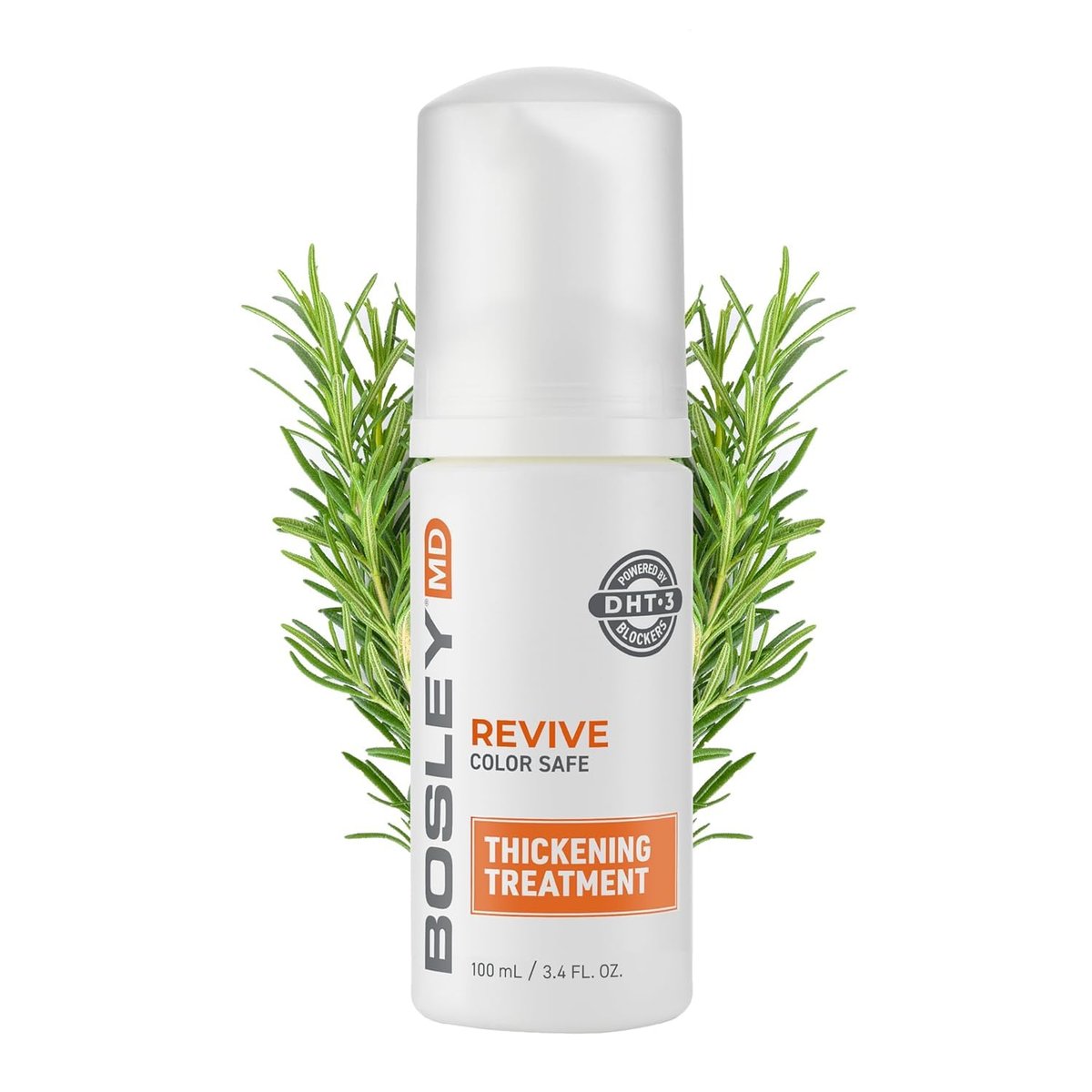 BosleyMD Revive Color Safe Thickening Treatment - Liquid Foaming Treatment for Visibly Thinning Hair, 3.4 Fl Oz - görsel 5