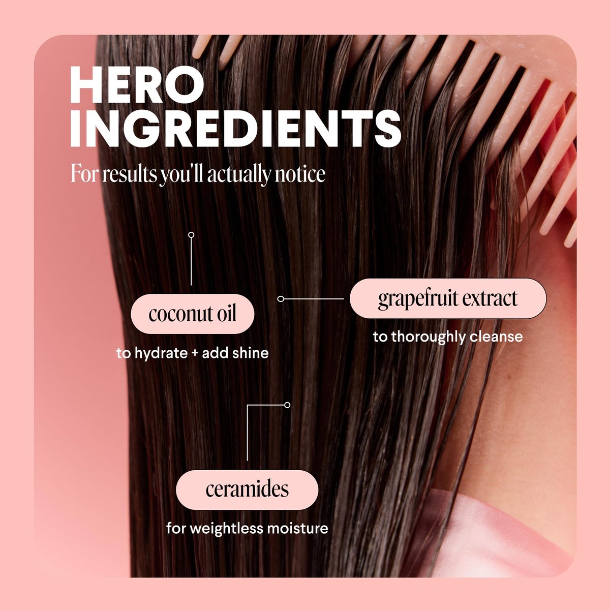 MONDAY HAIRCARE Clarify Shampoo and Conditioner Set for Oily Hair - 12 oz Each with Grapefruit Extract, Coconut Oil, Shea Butter, Vitamin E & Pro-Vitamin B5 - görsel 8