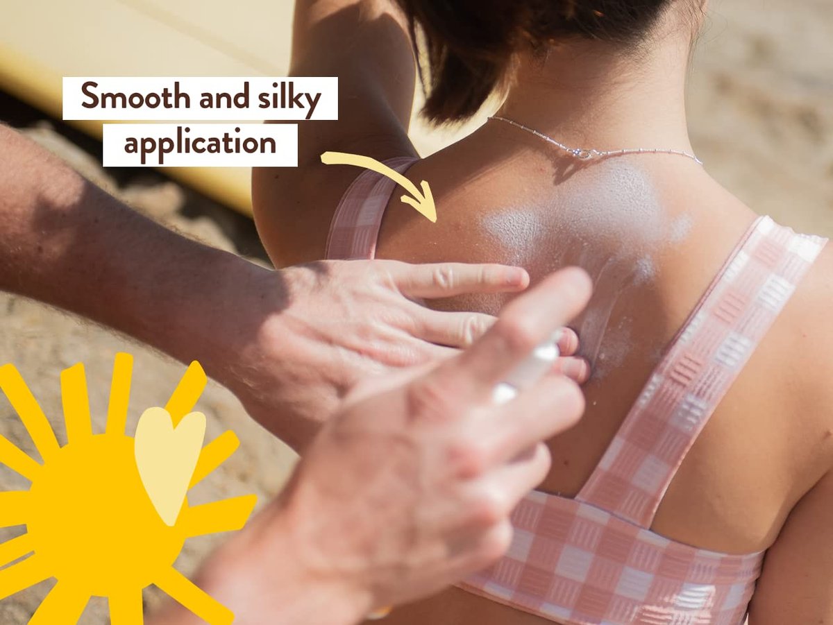 Babo Botanicals Swim & Sport Mineral Sunscreen Spray SPF 30 - Natural Zinc Oxide, Fragrance-Free, Water Resistant, For All Ages Avelisse