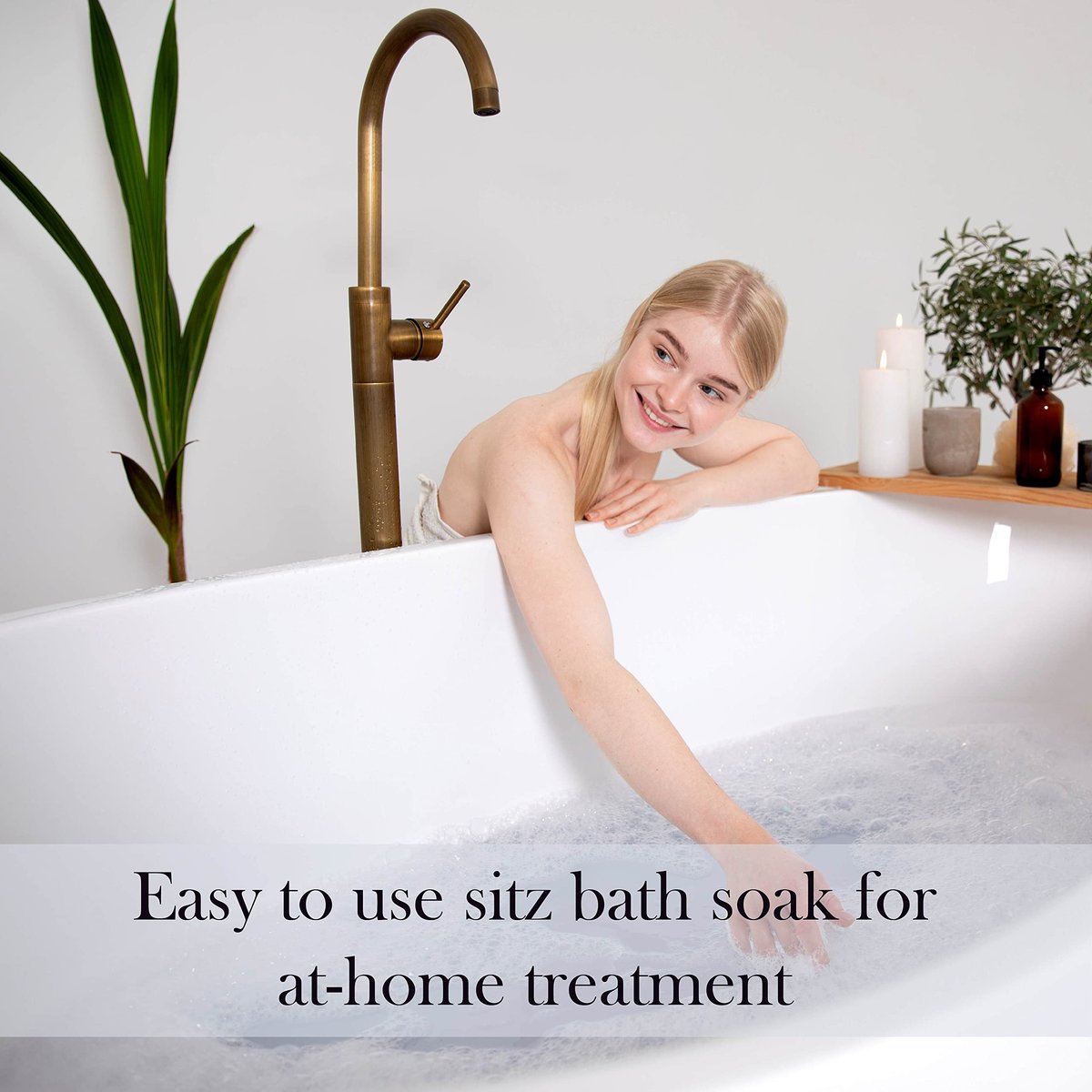 Aromasong Sitz Bath Postpartum Soak – Dead Sea Salt & Epsom Salts with Lavender, Chamomile & Eucalyptus Oil (14 oz) - görsel 13