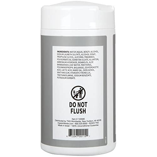 ForPro Professional Collection Expert Hair Color Remover Wipes - Pre-Moistened, Hypoallergenic, Clean Fresh Scent - 100 Count Avelisse