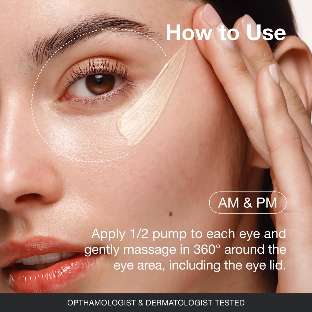 Innbeauty Project Bright & Tight Eye Cream with Vitamin C & Peptides for Dark Circles & Firming, 0.5 oz Avelisse