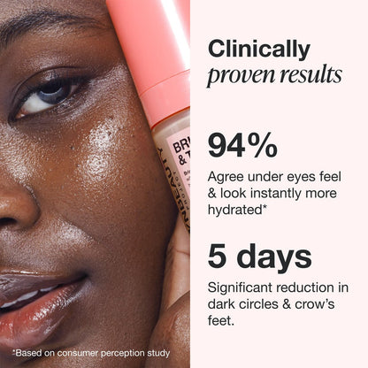 Innbeauty Project Bright & Tight Eye Cream with Vitamin C & Peptides for Dark Circles & Firming, 0.5 oz Avelisse