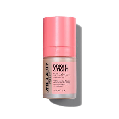 Innbeauty Project Bright & Tight Eye Cream with Vitamin C & Peptides for Dark Circles & Firming, 0.5 oz Avelisse