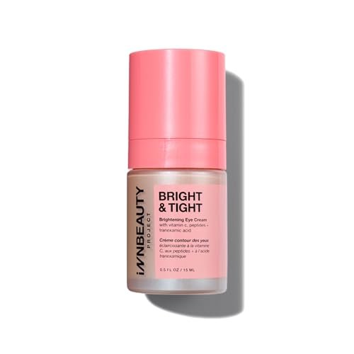 Innbeauty Project Bright & Tight Eye Cream with Vitamin C & Peptides for Dark Circles & Firming, 0.5 oz Avelisse