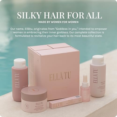 Ellatu Silky Touch Styling Hair Fragrance for Travel - Enchanting Aroma for All Hair Types - Nourishing Formula with Hyaluronic Acid (0.34 fl oz) - görsel 12