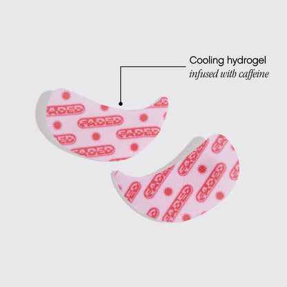Topicals Faded Brightening Under Eye Masks – Depuff, Hydrate & Brighten with Kojic Acid, Caffeine & Niacinamide (6 Patches) Avelisse