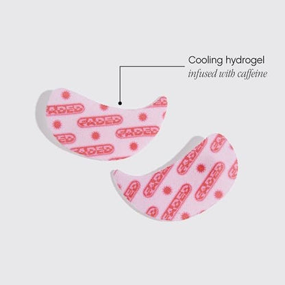 Topicals Faded Brightening Under Eye Masks – Depuff, Hydrate & Brighten with Kojic Acid, Caffeine & Niacinamide (6 Patches) Avelisse