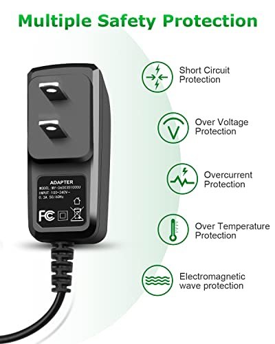 Wahl 9649 Replacement Charger for Color Pro Cordless Hair Clipper & Trimmer - Arkare AC Adapter 6.6FT