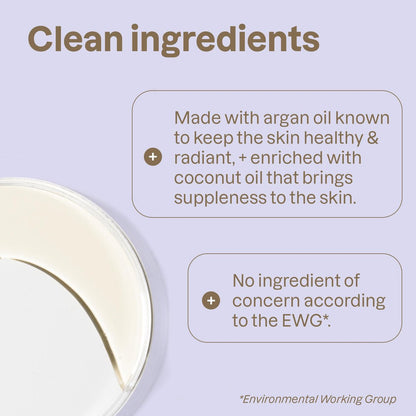 ATTITUDE Plastic-Free Pregnancy Stretch Mark Prevention Oil – EWG Verified, Plant-Based Maternity Care with Pink Argan, 3 oz