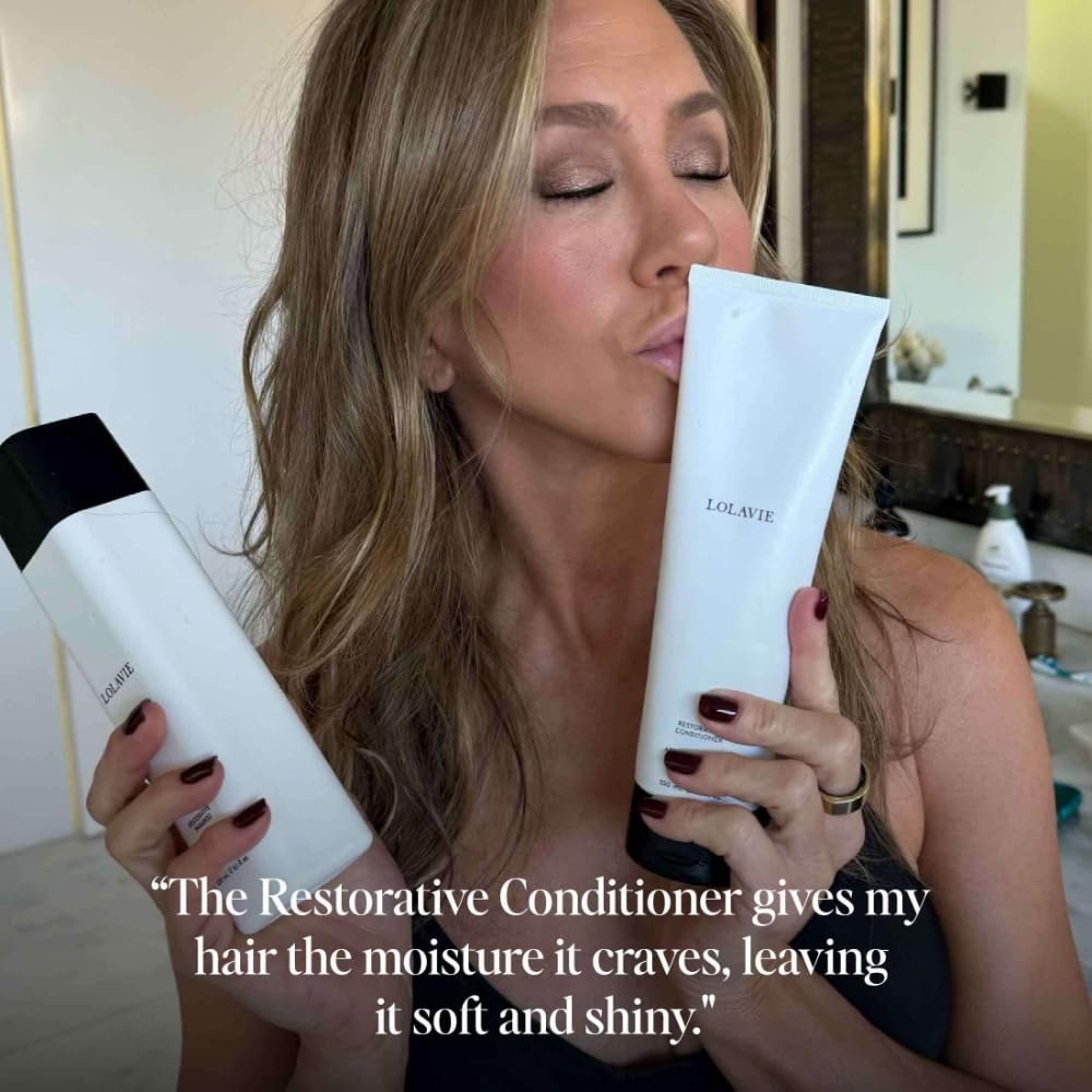 LolaVie Restorative Conditioner - 8.5 oz - Hydrates, Strengthens & Fights Frizz for Softer, Smoother Hair - Color Safe - All Hair Types Avelisse