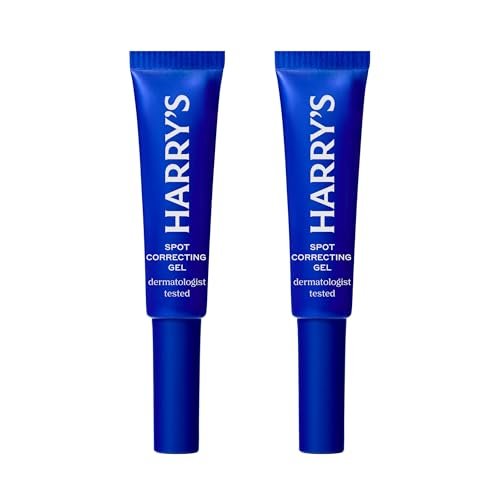 Harry's Targeted Blemish Treatment 2-Pack – Men's Skincare to Calm Blemishes & Reduce Visible Redness (0.4 Fl Oz Each) Avelisse