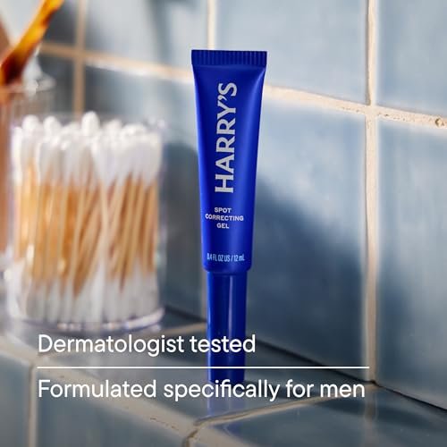 Harry's Targeted Blemish Treatment 2-Pack – Men's Skincare to Calm Blemishes & Reduce Visible Redness (0.4 Fl Oz Each) Avelisse