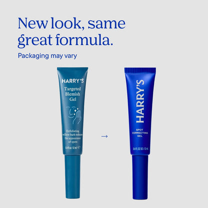 Harry's Targeted Blemish Treatment 2-Pack – Men's Skincare to Calm Blemishes & Reduce Visible Redness (0.4 Fl Oz Each) Avelisse