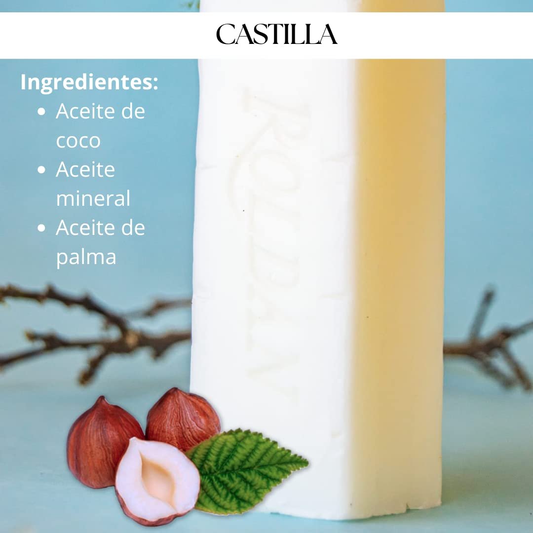 Roldan Castile Soap - Hypoallergenic 4 oz Bar for Sensitive Baby Skin - Pure & Gentle - görsel 4