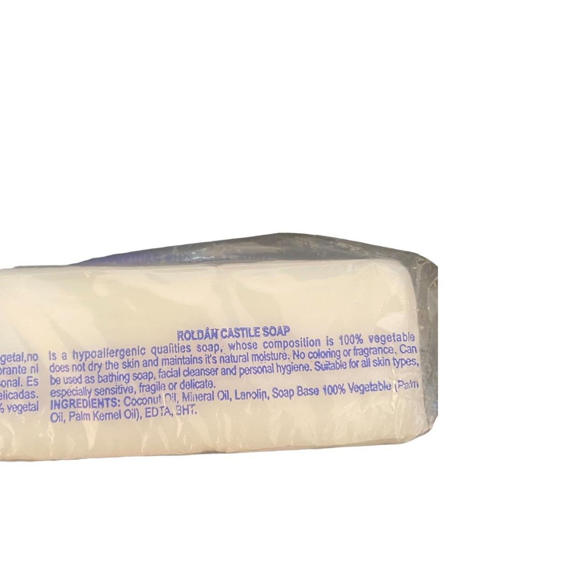Roldan Castile Soap - Hypoallergenic 4 oz Bar for Sensitive Baby Skin - Pure & Gentle - görsel 8