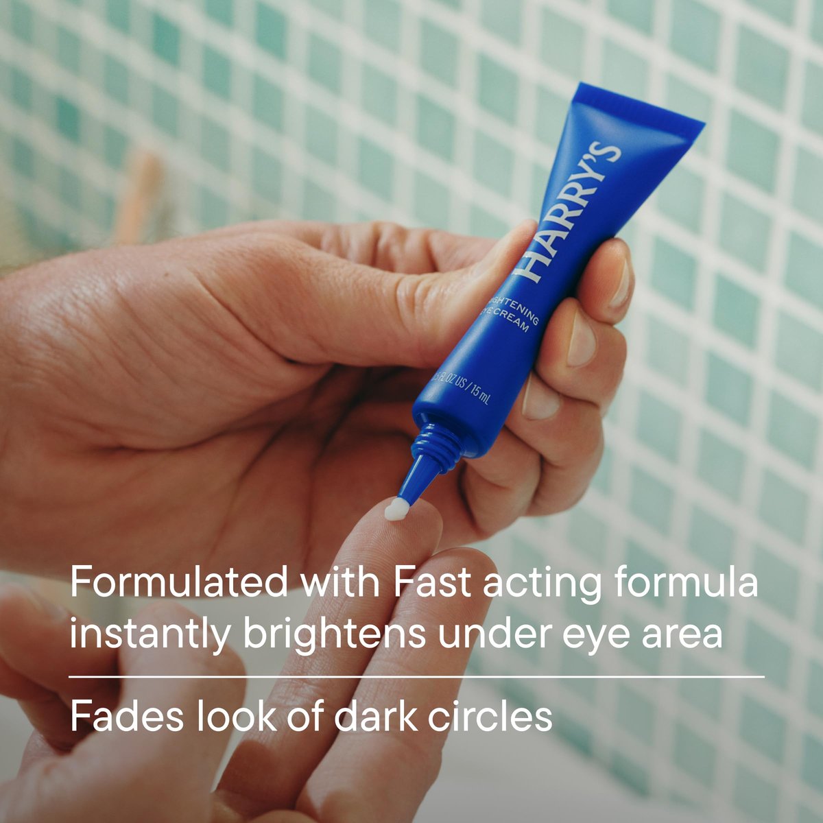 Harry's Brightening Under Eye Cream for Dark Circles, 0.5 Fl Oz (Pack of 2) Avelisse