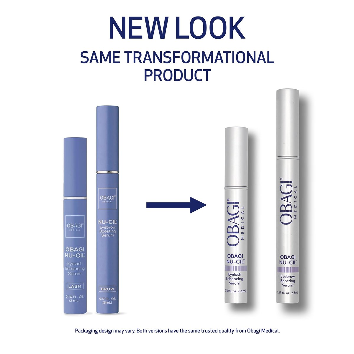 Obagi Nu-Cil Eyelash Enhancing Serum & Eyebrow Boosting Serum Set – Clinically Proven for Thicker Lashes & Fuller Brows Avelisse
