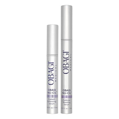 Obagi Nu-Cil Eyelash Enhancing Serum & Eyebrow Boosting Serum Set – Clinically Proven for Thicker Lashes & Fuller Brows Avelisse