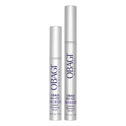 Obagi Nu-Cil Eyelash Enhancing Serum & Eyebrow Boosting Serum Set – Clinically Proven for Thicker Lashes & Fuller Brows Avelisse
