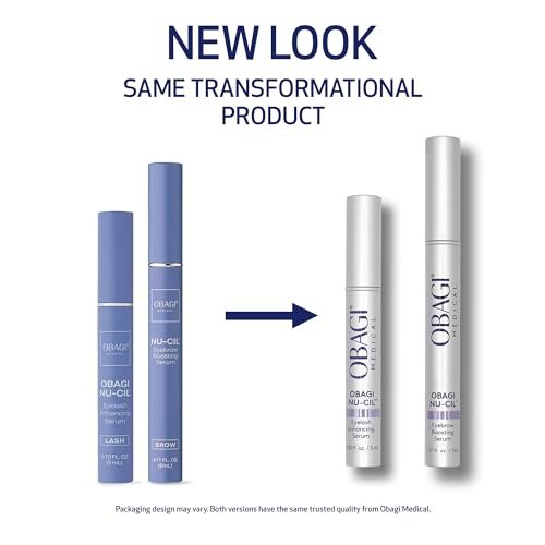 Obagi Nu-Cil Eyelash Enhancing Serum & Eyebrow Boosting Serum Set – Clinically Proven for Thicker Lashes & Fuller Brows Avelisse
