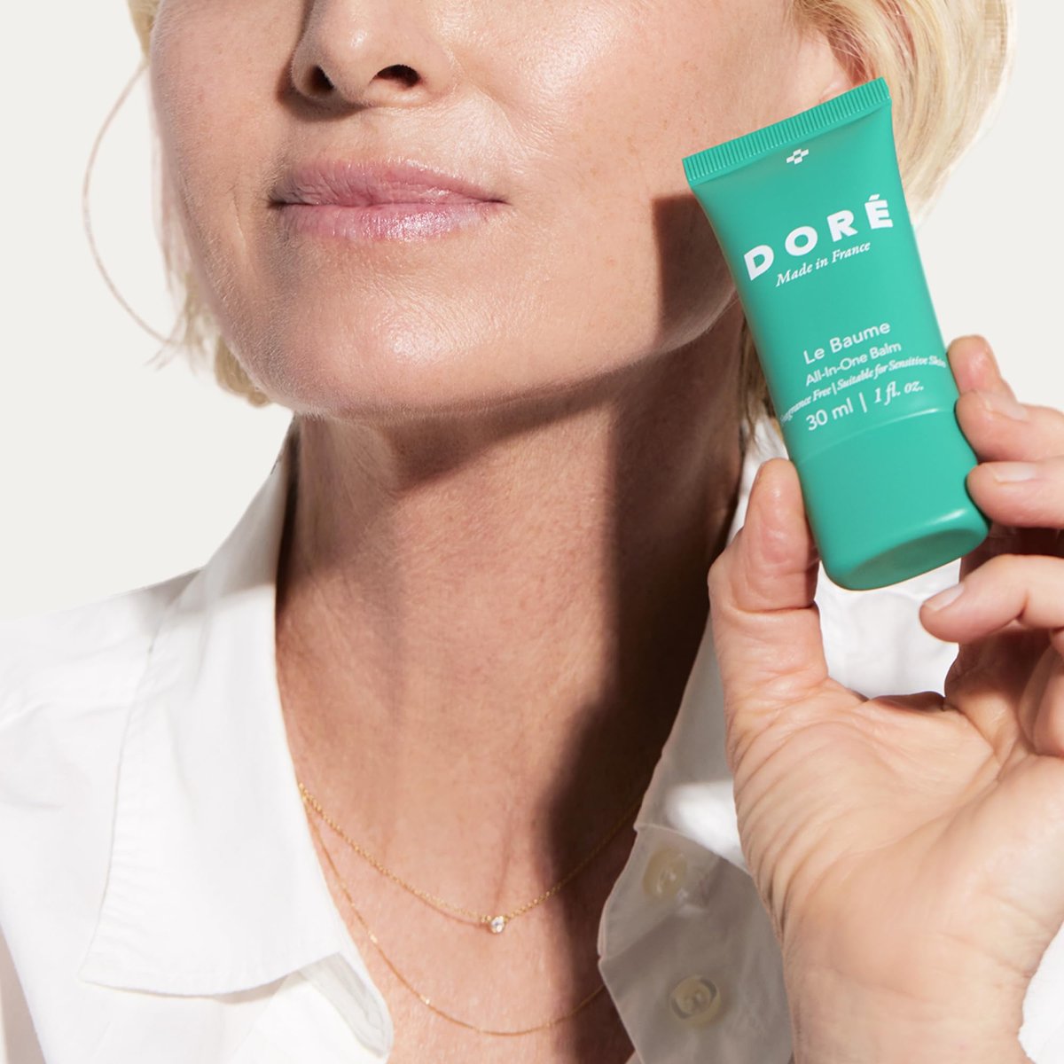 Doré Le Baume All-In-One Balm – Fragrance-Free Face Balm Moisturizer for Sensitive Skin, Multi-Purpose Lip Moisturizer, Night Ointment with Vitamin E (1 fl oz | 30 ml) Avelisse